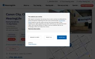 HearingLife of Cañon City CO website