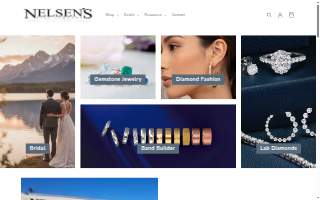 Nelsen's Fine Jewelry website