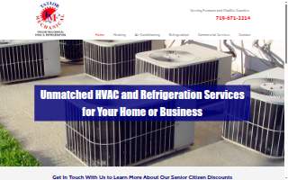 Taylor Mechanical HVAC & Refrigeration website
