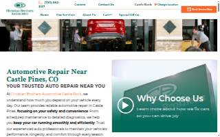 Christian Brothers Automotive Castle Rock of Castle Pines website