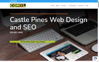 ComXL Web Design of Castle Pines website