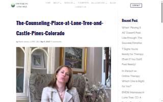 Counseling Place at Castle Pines website