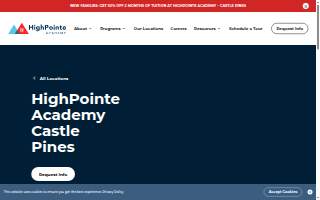 HighPointe Academy - Castle Pines website