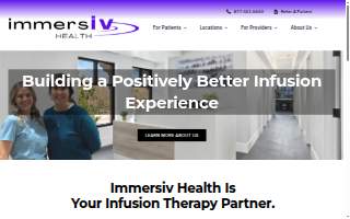 Immersiv Health website
