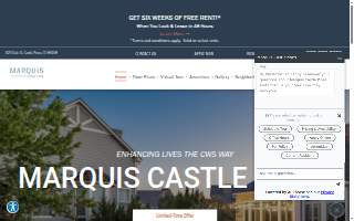 Marquis Castle Pines website