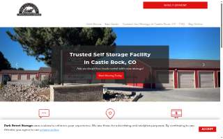 Park Street Storage website