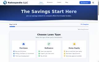 Ratespedia LLC website