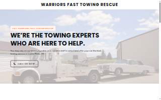 Warriors Fast Towing Rescue website