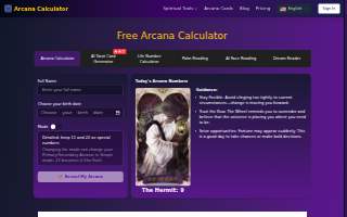 Arcana Med Spa website