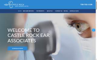 Castle Rock Ear Associates website