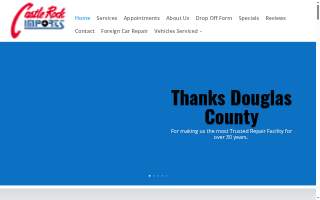 Castle Rock Imports website