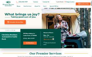 Christian Brothers Automotive Castle Rock website