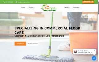 Clean Spritz website