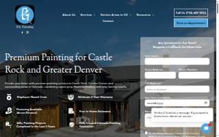 DG Painting website