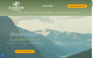 Elevation Vision website