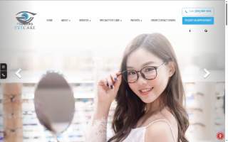 Founders Eyecare website