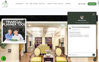 Gardens Care Senior Living - Red Hawk website
