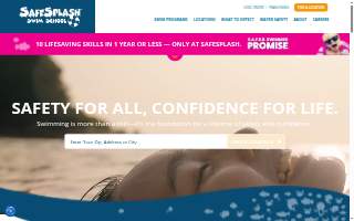 SafeSplash Swim School - Castle Rock website
