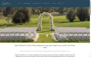 Sapphire Celebrations website