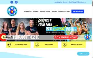 Colorado Fitness Headquarters website