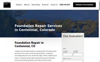 Colorado Structural Repair of Centennial website
