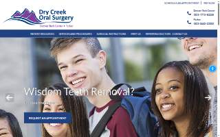 Dry Creek Oral Surgery website