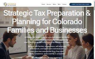 Prosper Tax Solutions website