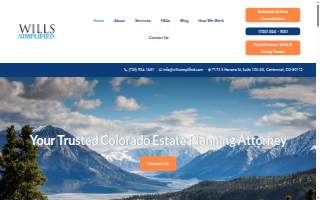 Wills Simplified of Centennial website