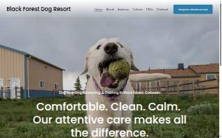 Black Forest Dog Resort website