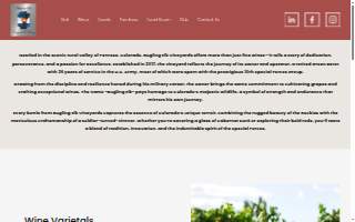 Bugling Elk Vineyards & Winery website