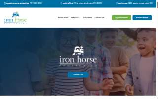 Iron Horse Pediatrics website