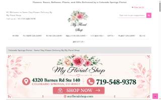 My Floral Shop of Cimarron Hills website