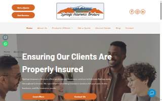 Springs Insurance Brokers of Cimarron Hills website