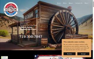 The Ice Cream Mill of Cimarron Hills website