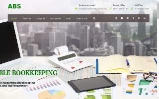 Astute Bookkeeping website