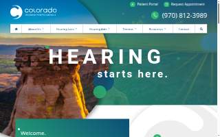 Colorado Hearing Professionals website