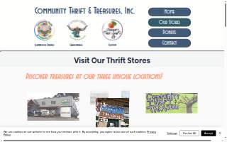 Community Thrift Shop GJT website