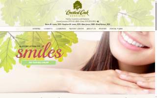 Crested Oak Dentistry website