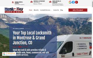 Honk-Key Lock & Safe LLC of Clifton website