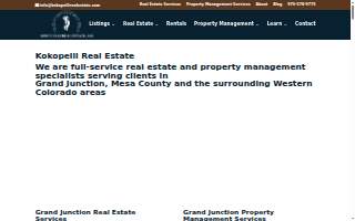 Kokopelli Real Estate LLC website