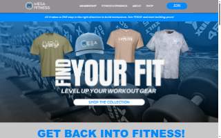 Mesa Fitness Clifton website