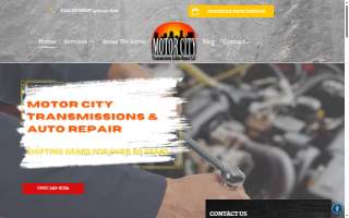 Motor City Transmissions & Auto Repair of Clifton website