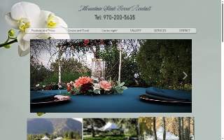Mountain State Event Rentals of Clifton website