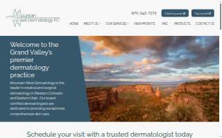 Mountain West Dermatology: Deeths Matthew J MD website