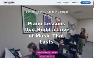 232 Music Studios website