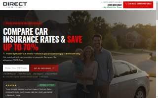 A Direct Car Insurance website
