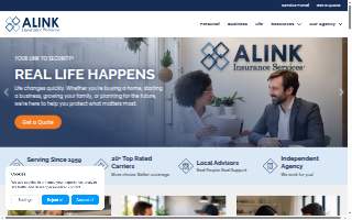 A LINK Insurance Services - Colorado Springs website