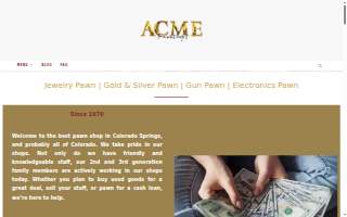 Acme Pawn North website