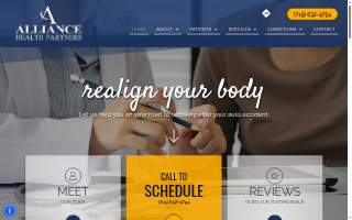 Alliance Health Partners website