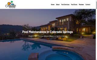Aquatic Paradise Pools & Spas of Colorado Springs website